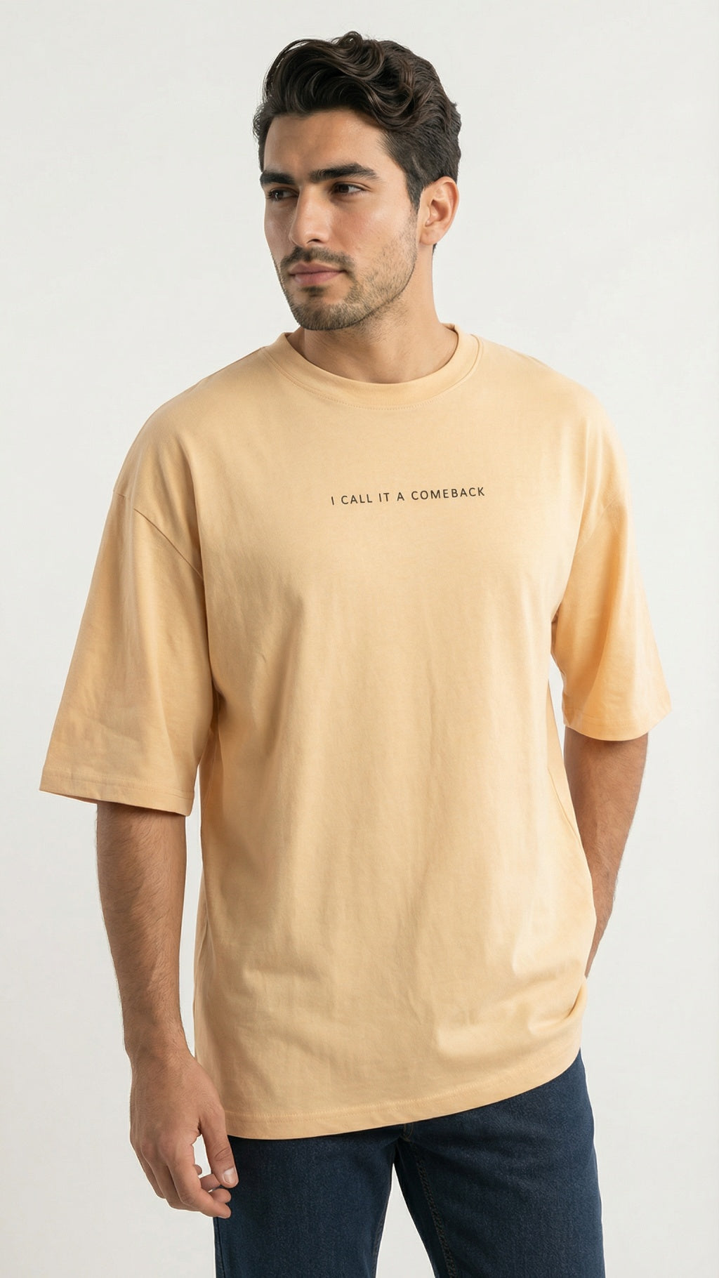Unisex Natural Dye Sohrai 'ComeBack' Tee Harvest Yellow